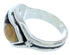 Southwest Multicolor Jewelry Sterling Silver Ring Size 8-1/2 YS72368